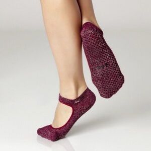Pilates Yoga Barre Grip Socks